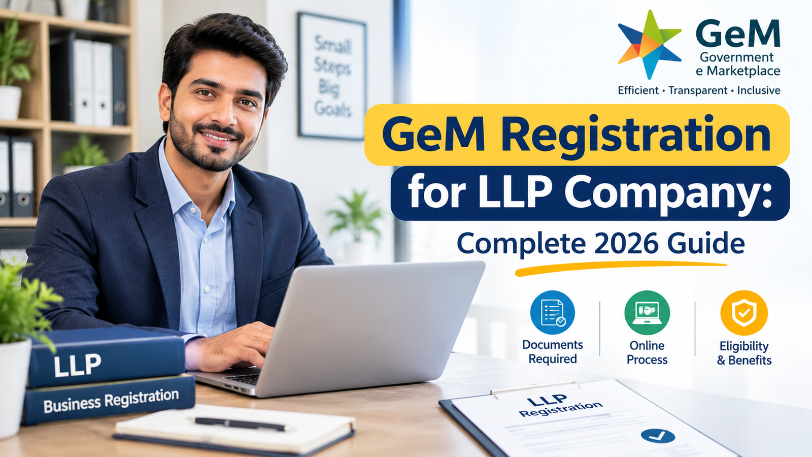 GeM Registration for LLP Company| Complete 2026 Guide